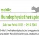 Logo der mobilen Hundephysiotherapie Sabrina Pohl in Saarwellingen