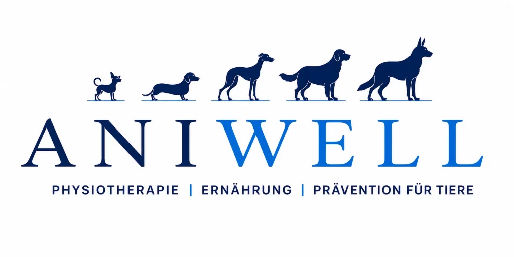 Logo AniWell Physiotherapie, Ernährung, Prävention für Tiere