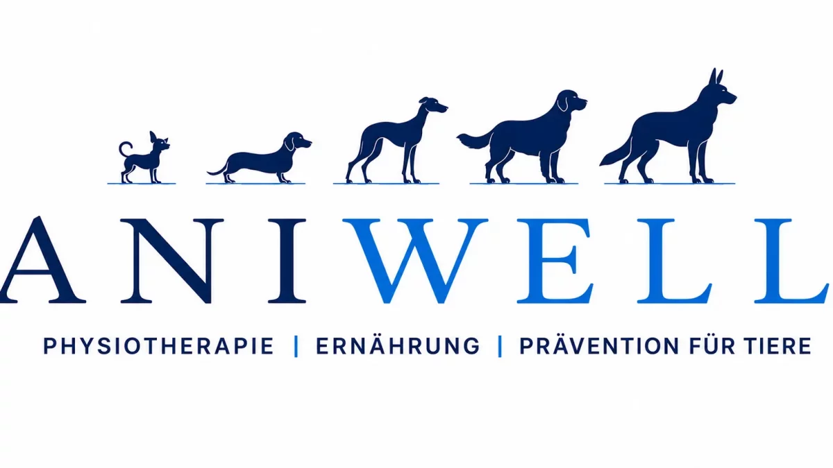 Logo AniWell Physiotherapie, Ernährung, Prävention für Tiere